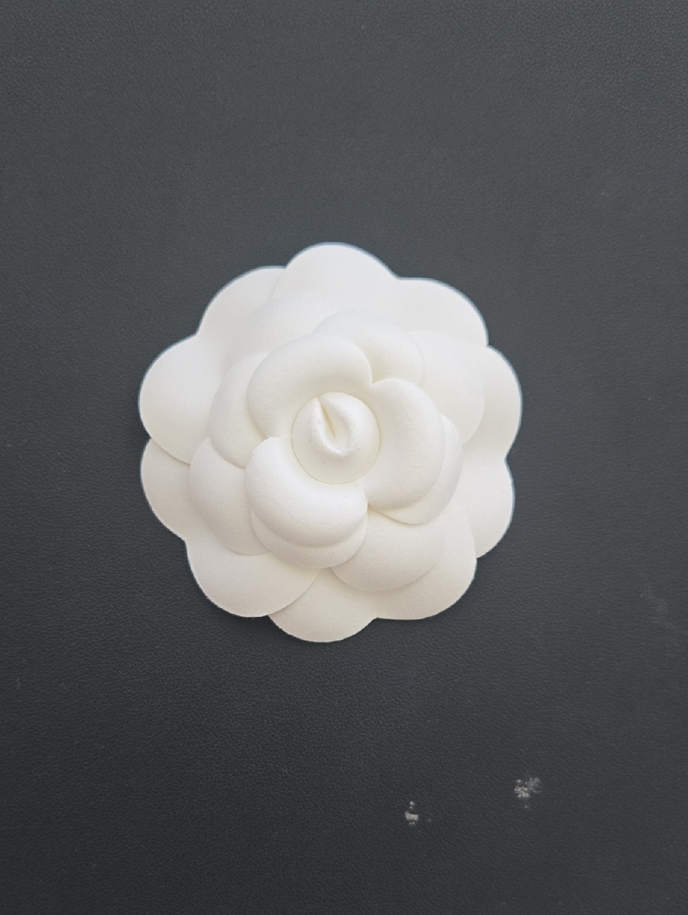 CHANEL White Camellia Flower